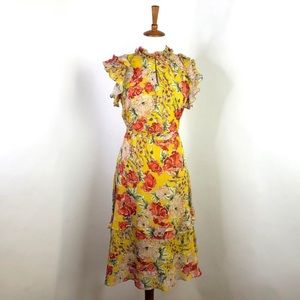 Anthropologie Dolan Left Coast Ellory Silk Dress